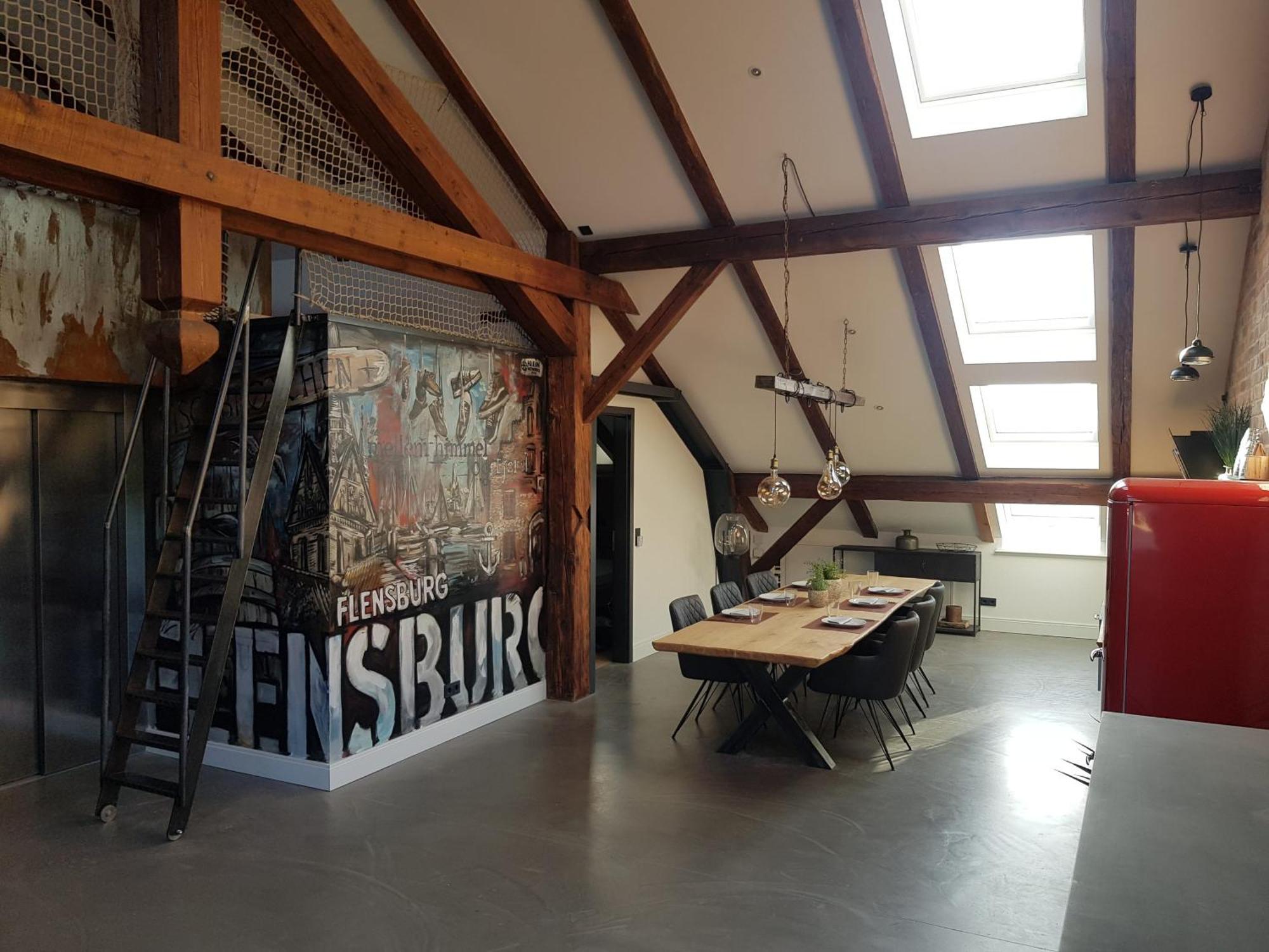 Penthouse Am Alten Zeughaus Flensburg Exterior photo